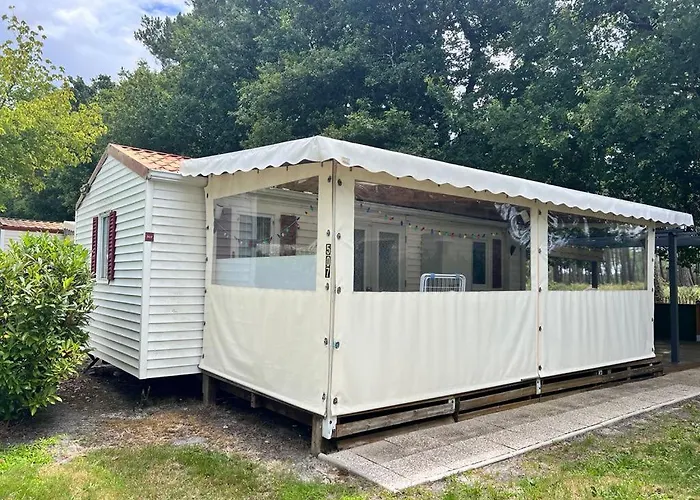 Mobil-Home Au Camping La Lande A Mimizan N°507