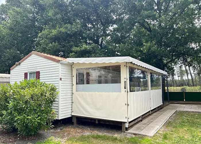 Mobil-Home Au Camping La Lande A Mimizan N°507