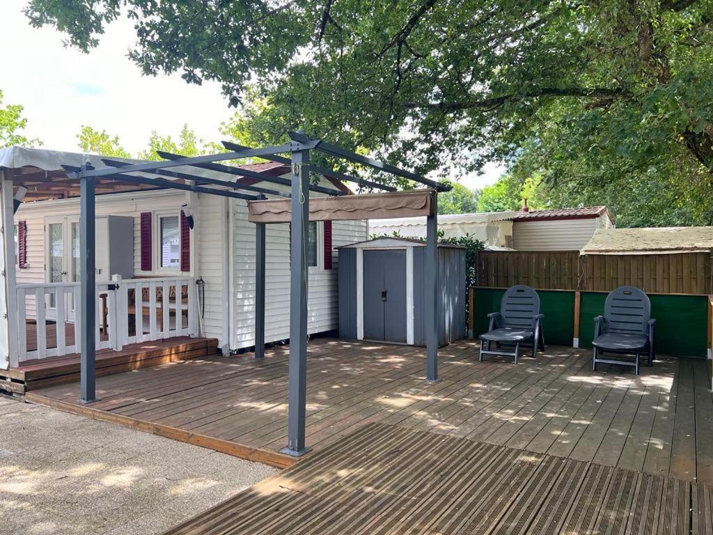 Campingplatz Mobil-home Au La Lande A N°507 *